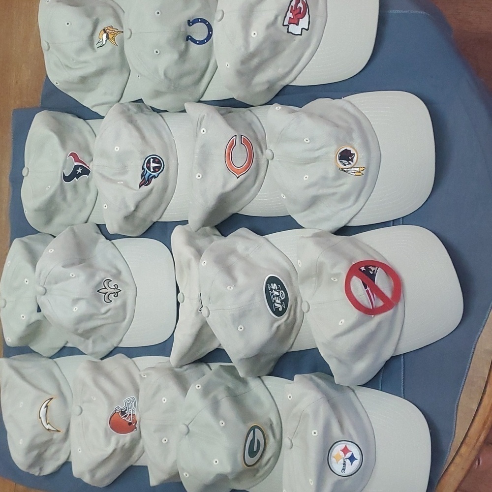NFL Cap Collection. 32 total. - Picture 2 of 6